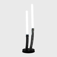 Star Wars Ahsoka Mini Lightsaber Double Sabers Blue 12-In Lamp