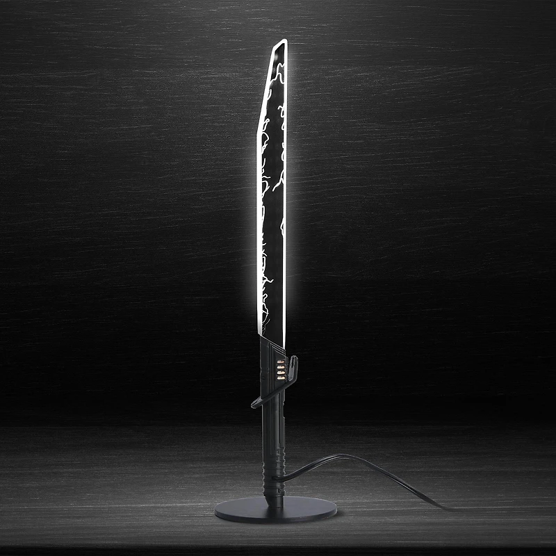 Star Wars: The Mandalorian Dark Saber Lightsaber 12-in Tabletop Lamp