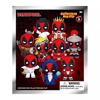 Marvel Deadpool 3D Foam Bag Clip Blind Bag Series 6