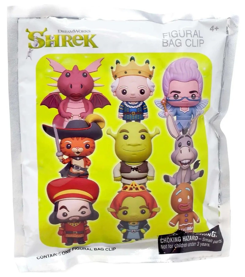Shrek 3D Foam Bag Clip Blind Bag (Styles May Vary)