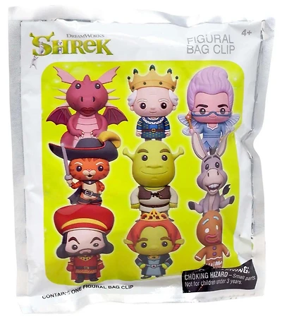Shrek 3D Foam Bag Clip Blind Bag (Styles May Vary)