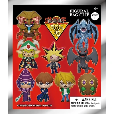 Yu-Gi-Oh! Series 3D Foam Bag Clip Blind Bag (Styles May Vary