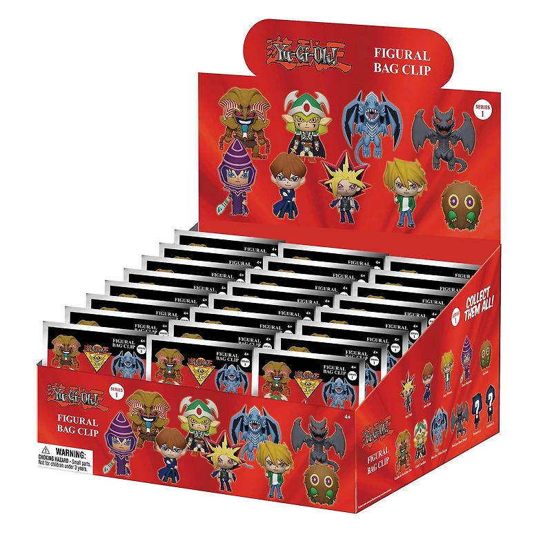 Yu-Gi-Oh! Series 3D Foam Bag Clip Blind Bag (Styles May Vary