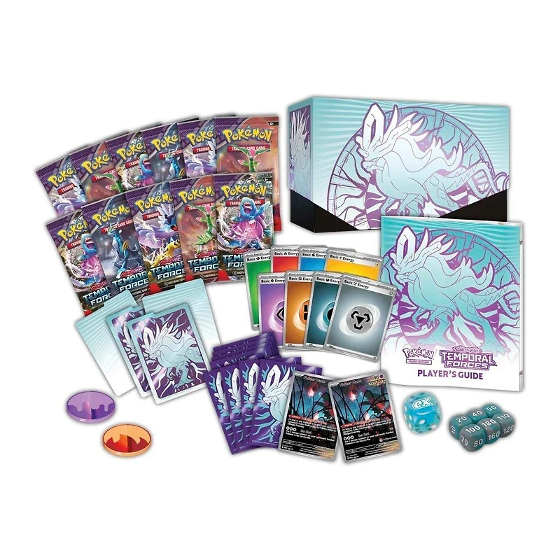 Pokemon Trading Card Game: Scarlet and Violet Temporal Forces Elite Trainer Box (Styles May Vary