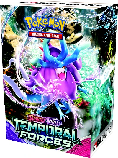 Pokemon Trading Card Game: Scarlet and Violet Temporal Forces Build and Battle Box (Styles May Vary