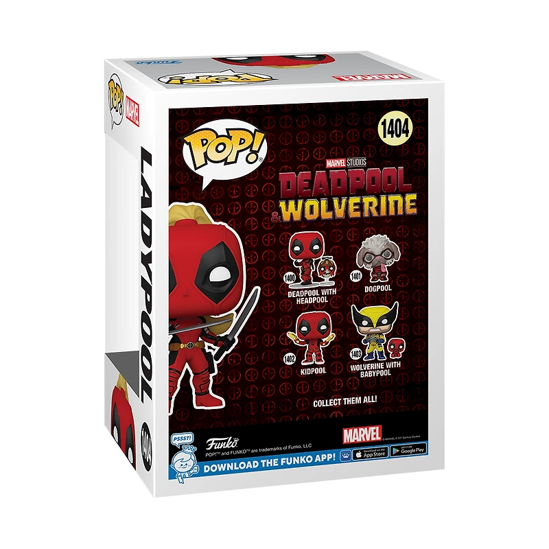 Funko POP! Marvel: Deadpool and Wolverine Ladypool 4.05-in Vinyl Figure