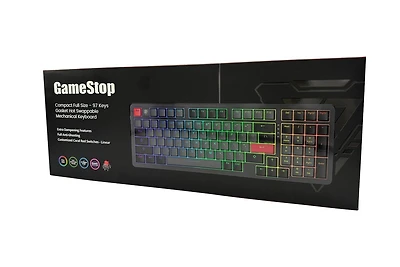 GameStop 98-Key Hot Swappable Mechanical Keyboard
