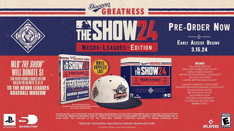 MLB The Show 24 Negro Leagues Edition - PlayStation 5