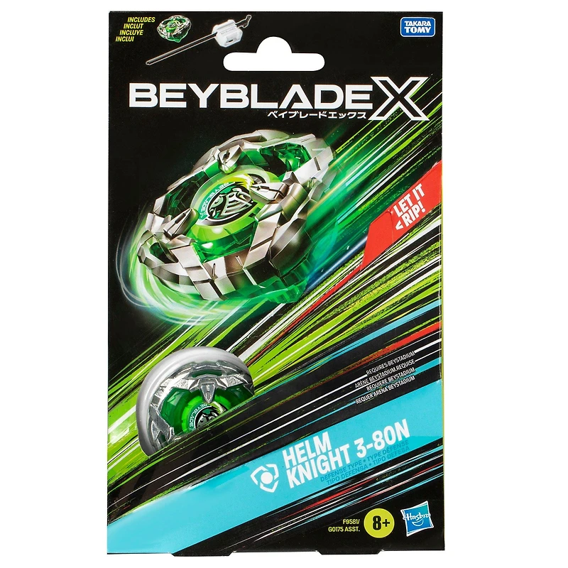 Hasbro Beyblade X Helm Knight 3-80N Starter Pack