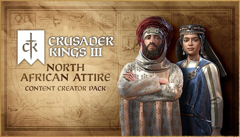 Crusader Kings III - Content Creator Pack: North African Attire - PC Steam