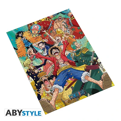 ABYstyle One Piece Straw Hat Crew Jigsaw Puzzle (1000 Piece