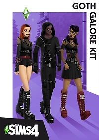 The Sims 4 Goth Galore Kit DLC