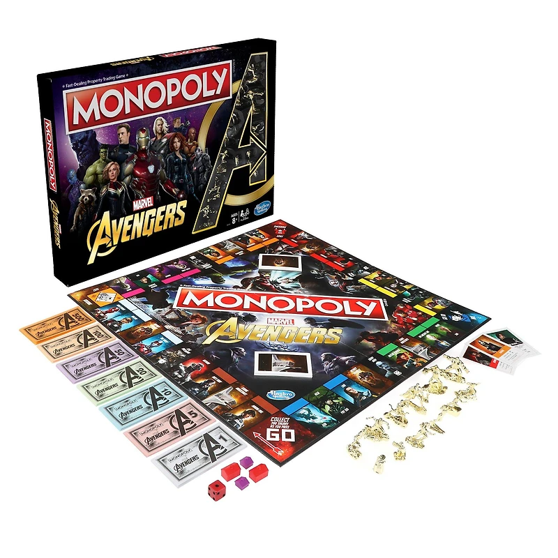 Monopoly: Marvel Avengers Edition Board Game
