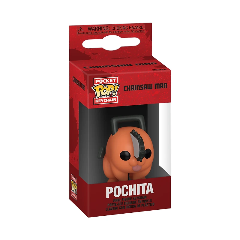 Funko Pop! Chainsaw Man Pochita 4-in Vinyl Keychain