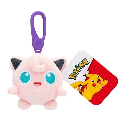 Jazwares Pokemon Jigglypuff 3.5-in Clip-On Plush