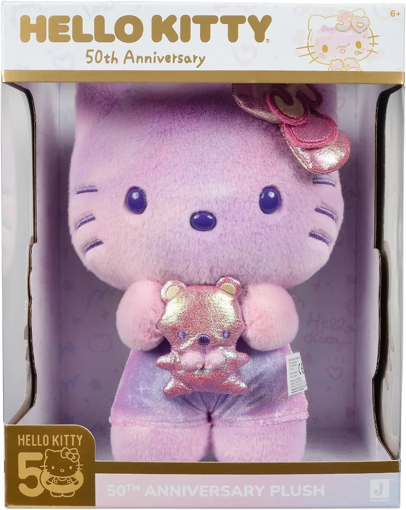 Jazwares Sanrio Hello Kitty (50th Anniversary) 8-in Plush