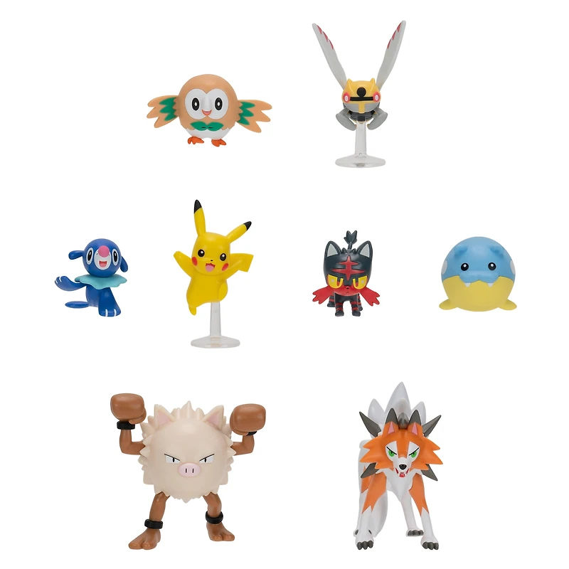 Jazwares Pokemon Battle Figure 8-Pack