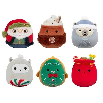 Squishmallows 4-in Holiday Plush Blind Capsules (Styles May Vary)