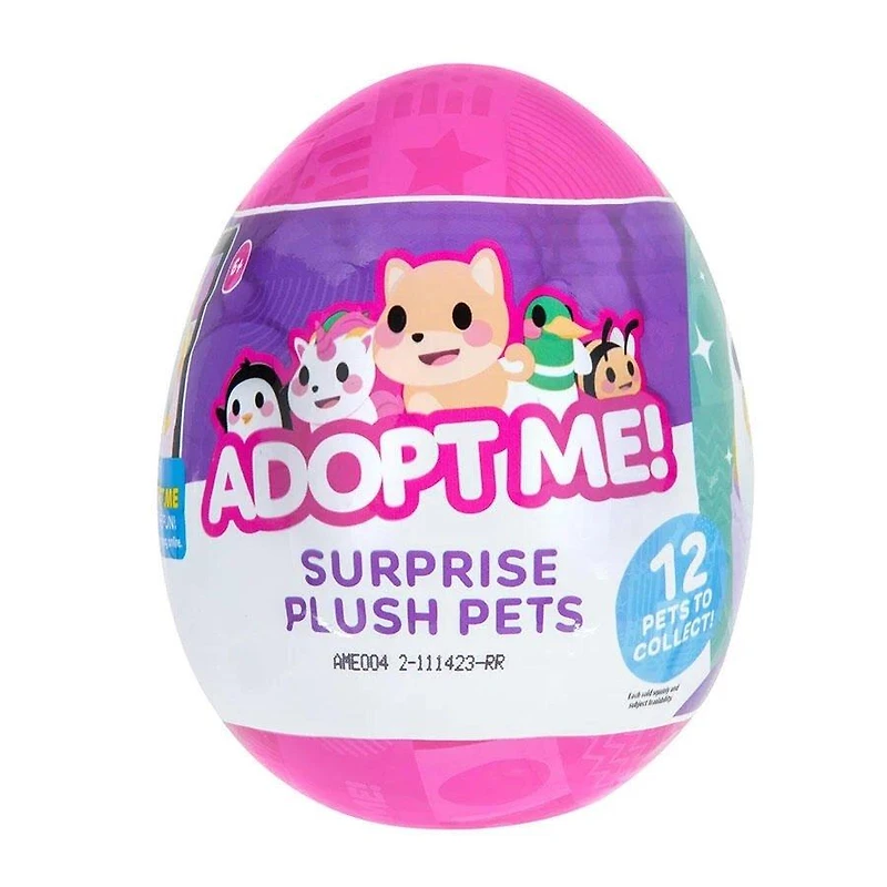 Jazwares Adopt Me! Surprise Plush Pets 5-in Plush Series 4 (Styles May Vary)
