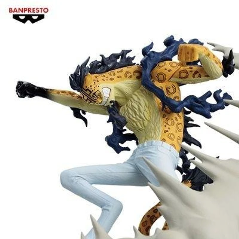 Banpresto One Piece Senkozekkei Rob Lucci 3.9-in Statue