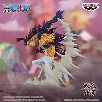 Banpresto One Piece Senkozekkei Rob Lucci 3.9-in Statue