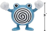 Jazwares Pokemon Poliwhirl 3-in Battle Figure