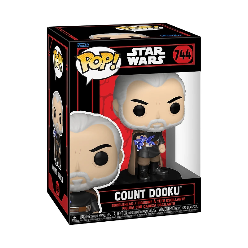 Funko POP! Star Wars: Star Wars Darkside Count Dooku 4.5-in Vinyl Figure