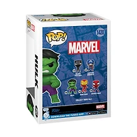 Funko POP! Marvel: Hulk 4.8-in Vinyl Bobblehead