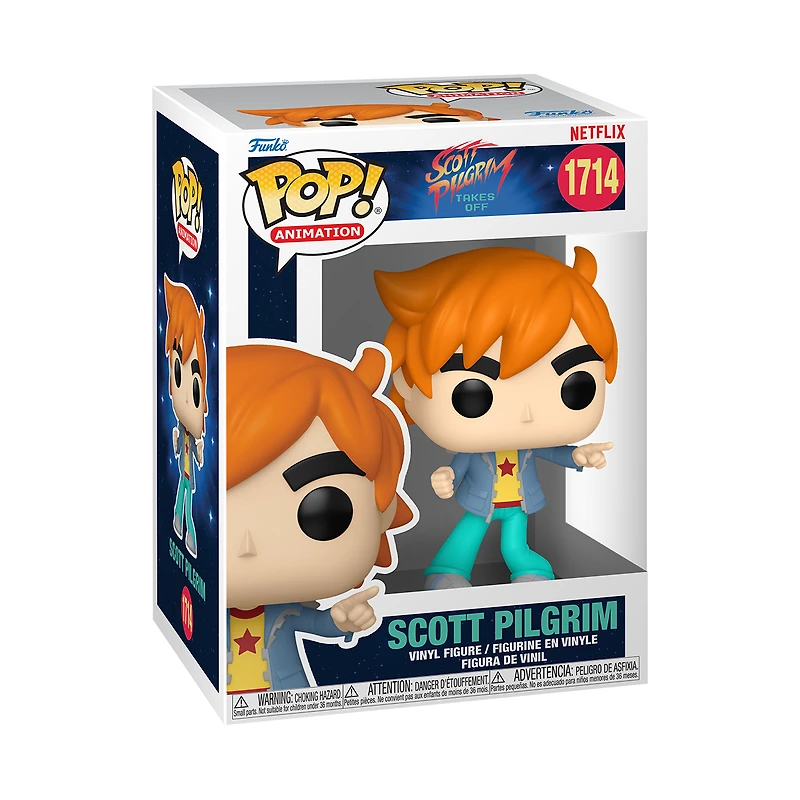 Funko POP! TV: Scott Pilgrim Takes Off Scott Pilgrim 4.15-in Vinyl Figure