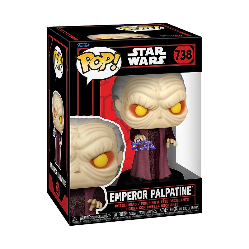 Funko POP! Star Wars: Star Wars Darkside Palpatine 3.9-in Vinyl Figure