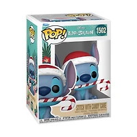 Funko POP! Lilo and Stitch: Stich with Candy Cane 3.65-in Vinyl Figure