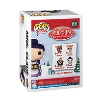Funko POP! Movies: Rudolph the Red Nose Reindeer Mrs. Claus​ 4.3-in Vinyl Figure