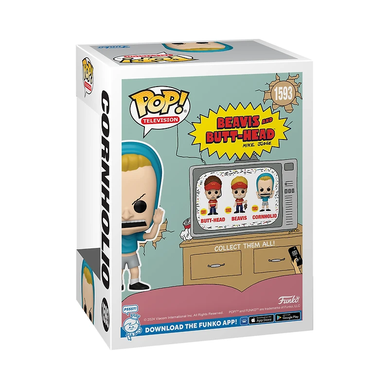 Funko POP! TV: Beavis and Butt-Head Cornholio 4.75-in Vinyl Figure