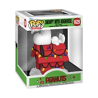 Funko POP! Deluxe: A Charlie Brown Christmas Snoopy with Doghouse 5.35-in Vinyl Figure