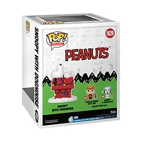 Funko POP! Deluxe: A Charlie Brown Christmas Snoopy with Doghouse 5.35-in Vinyl Figure