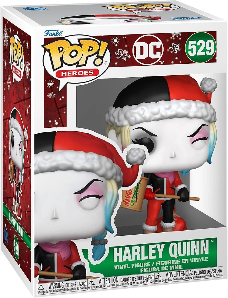 Funko POP! Heroes: DC Harley Quinn (Holiday) 4.1-in Vinyl Figure
