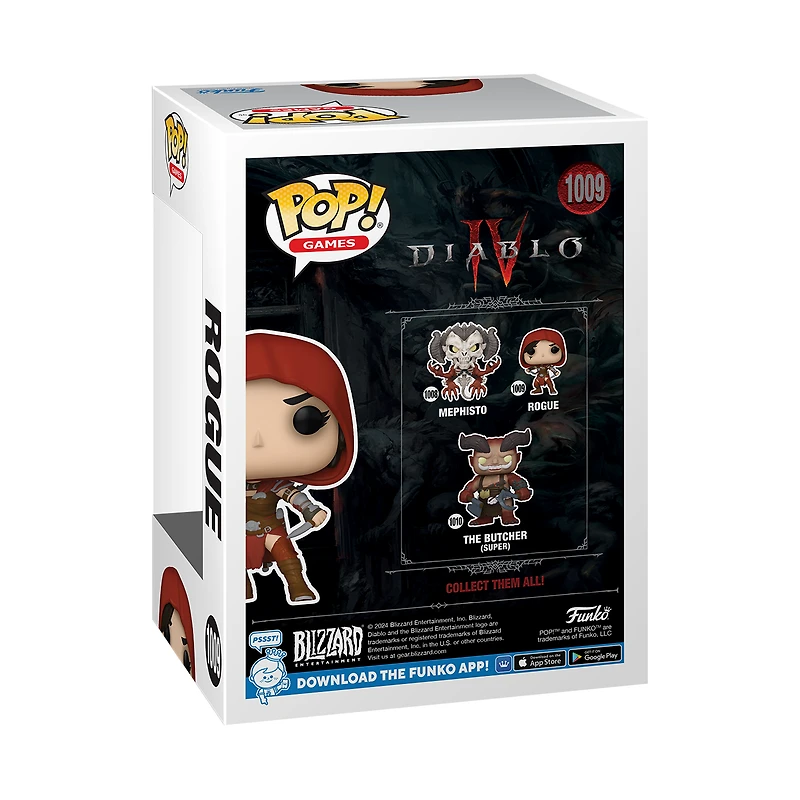 Funko POP! Games: Diablo 4 Rogue 3.65-in Vinyl Figure
