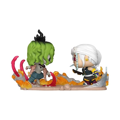 Funko POP! Moments: Demon Slayer: Kimetsu no Yaiba Tengen Vs Gyutaro 5-in Vinyl Figure