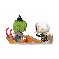 Funko POP! Moments: Demon Slayer: Kimetsu no Yaiba Tengen Vs Gyutaro 5-in Vinyl Figure