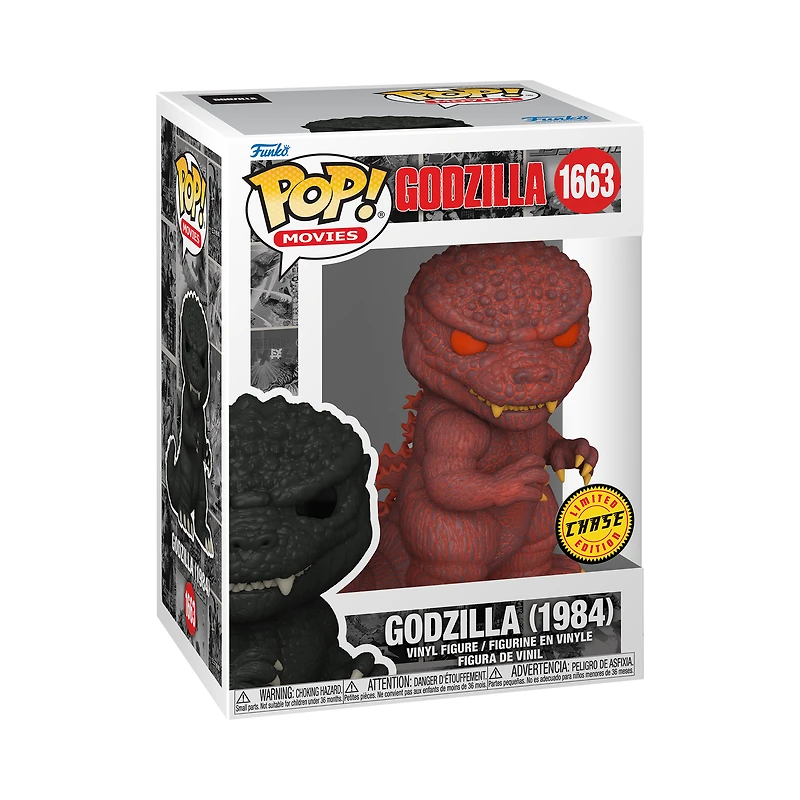 Funko POP! Movies: Godzilla 70th Anniversary Godzilla 1984 (or Chase) 4.35-in Vinyl Figure