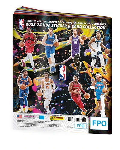 Panini 2023-24 NBA Basketball Sticker and Card Collection Album