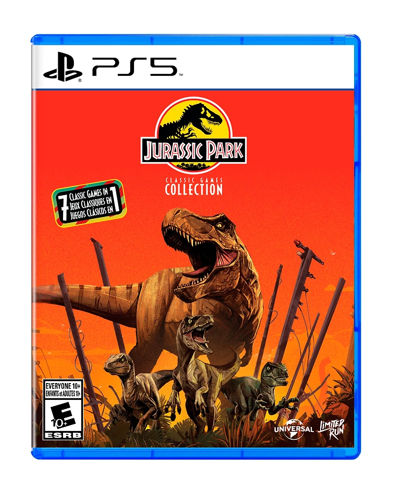 Jurassic Park Classic Games Collection