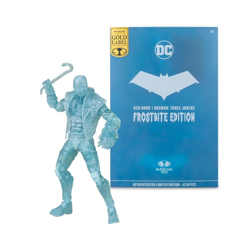 McFarlane Toys Gold Label Collection DC Multiverse Batman: Three Jokers Red Hood (Frostbite Edition) 7-in Action Figure