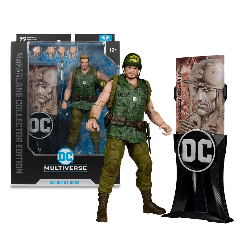 McFarlane Toys Collector Edition DC Multiverse Sergeant Rock 7-in Action Figure