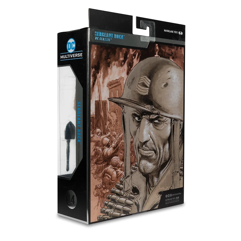 McFarlane Toys Collector Edition DC Multiverse Sergeant Rock 7-in Action Figure