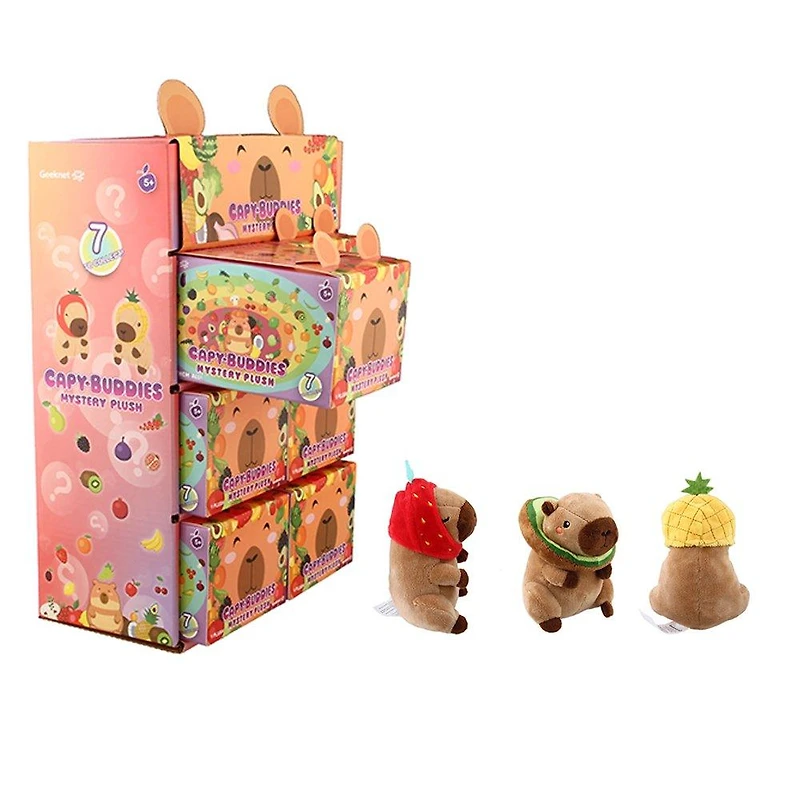 Capy Buddies Capybara Blind Box 5-in Plush (Styles May Vary