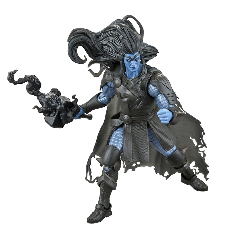 Hasbro Marvel Legends Series Thor (Black Winter) 6-in Action Figure (Build-A-Figure Zabu
