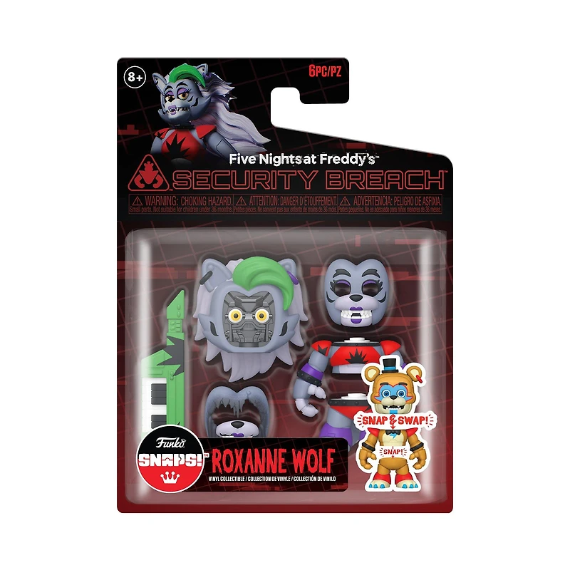 Funko Snaps: Five Nights at Freddy's Security Breach Roxanne Wolf 3.5-in Vinyl Figure