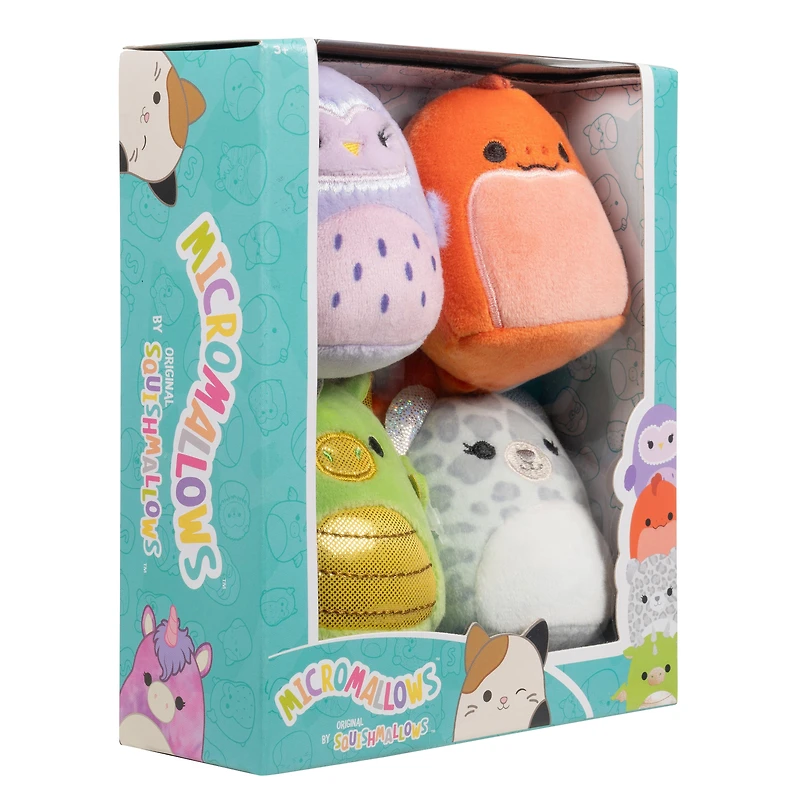 Squishmallows Original Micromallows 4-Pack GameStop Exclusive