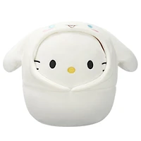 Squishmallows Hello Kitty and Friends Hello Kitty in Cinnamoroll Hoodie 8-in Little Plush